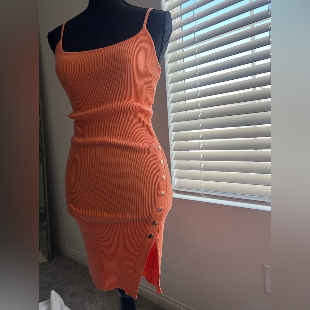 Bodycon ribbed dress